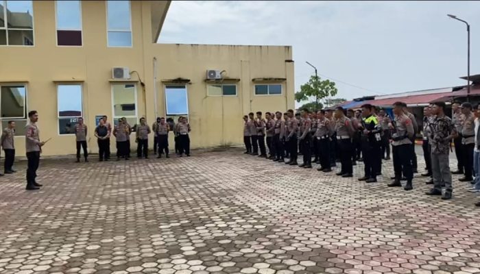 Polres Morowali Gelar Simulasi Sispam Mako Demi Tingkatkan Kesiapsiagaan