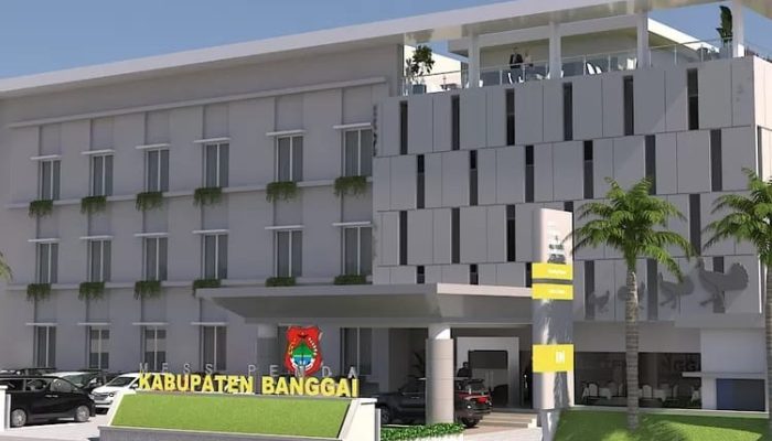 Anggarkan Rp18 Miliar, Pemkab Banggai Siap Bangun Mess Empat Lantai di Palu