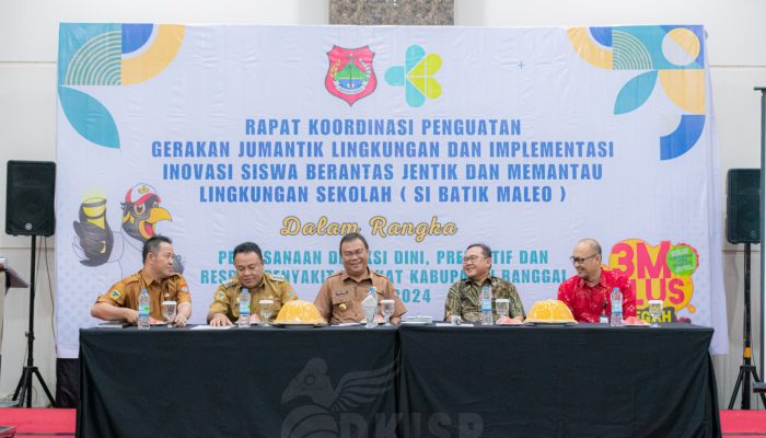 Dinkes Banggai Inisiasi Pencegahan DBD dari Lingkungan Sekolah