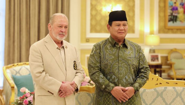Prabowo Kunjungi Raja Malaysia Sultan Ibrahim