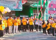 Turut Dihadiri Pj Sekda Ramli Tongko, Jalan Santai Milad Pertama Fakultas Ekonomi dan Bisnis Unismuh Luwuk Banggai Banjir Doorprize