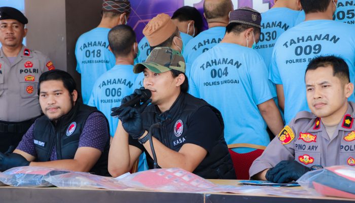 Juli hingga September 2024, Polres Banggai Amankan 18 Orang Terkait Kasus Narkoba