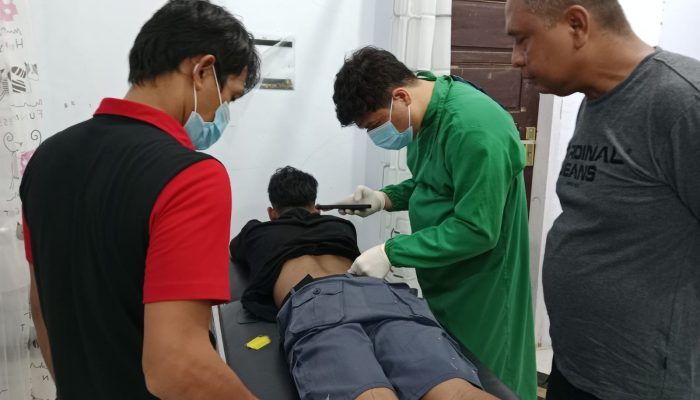 Sopir Truk Senggol Kendaraan Lain di SPBU Moilong, Marah, Lalu Tikam Lawan dengan Gunting