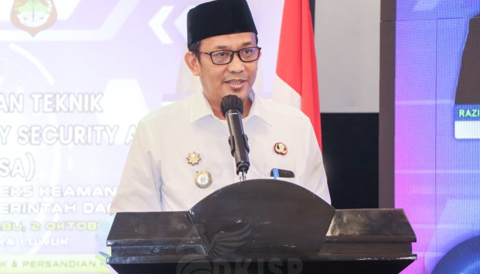 Pjs Bupati Banggai Dorong Sistem Perlindungan Keamanan Data