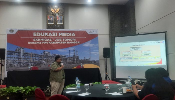 Gandeng PWI Banggai, SKK Migas dan JOB Tomori Laksanakan Edukasi Media