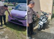 Kecelakaan Scoopy vs Agya di Pagimana, Pemotor Dilarikan ke RSUD Luwuk