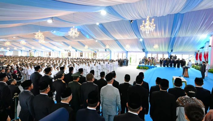 Momen Bersejarah, Gubernur hingga Walikota Dilantik Serentak Presiden