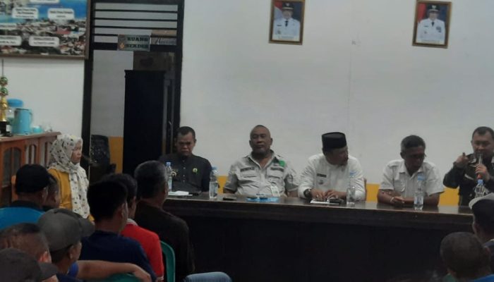 Pertemuan PDAM Banggai dan Warga Tontouan Menghasilkan Kesepakatan
