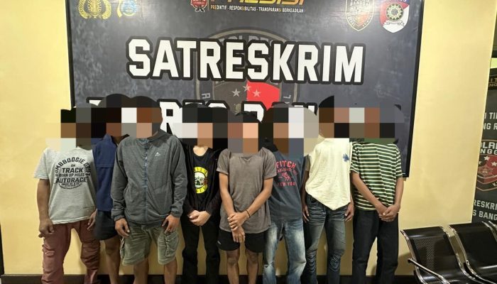 Sepekan Lagi Idulfitri, Polres Banggai Tahan 8 Orang