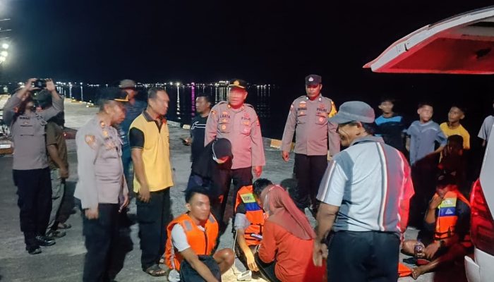 Angkut 25 Orang, KM Ain Raya dari Touna Tujuan Pagimana Tenggelam